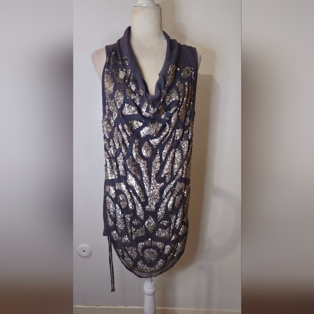 80's Vintage GOLD HAWK SILK  CAMISOLE